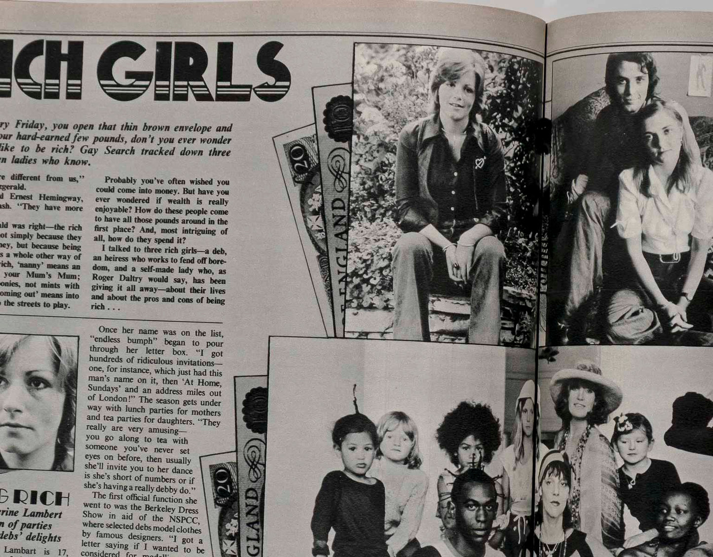 ANTON LAVEY Witchcraft OCCULT Honey magazine October 1973 Alice Cooper