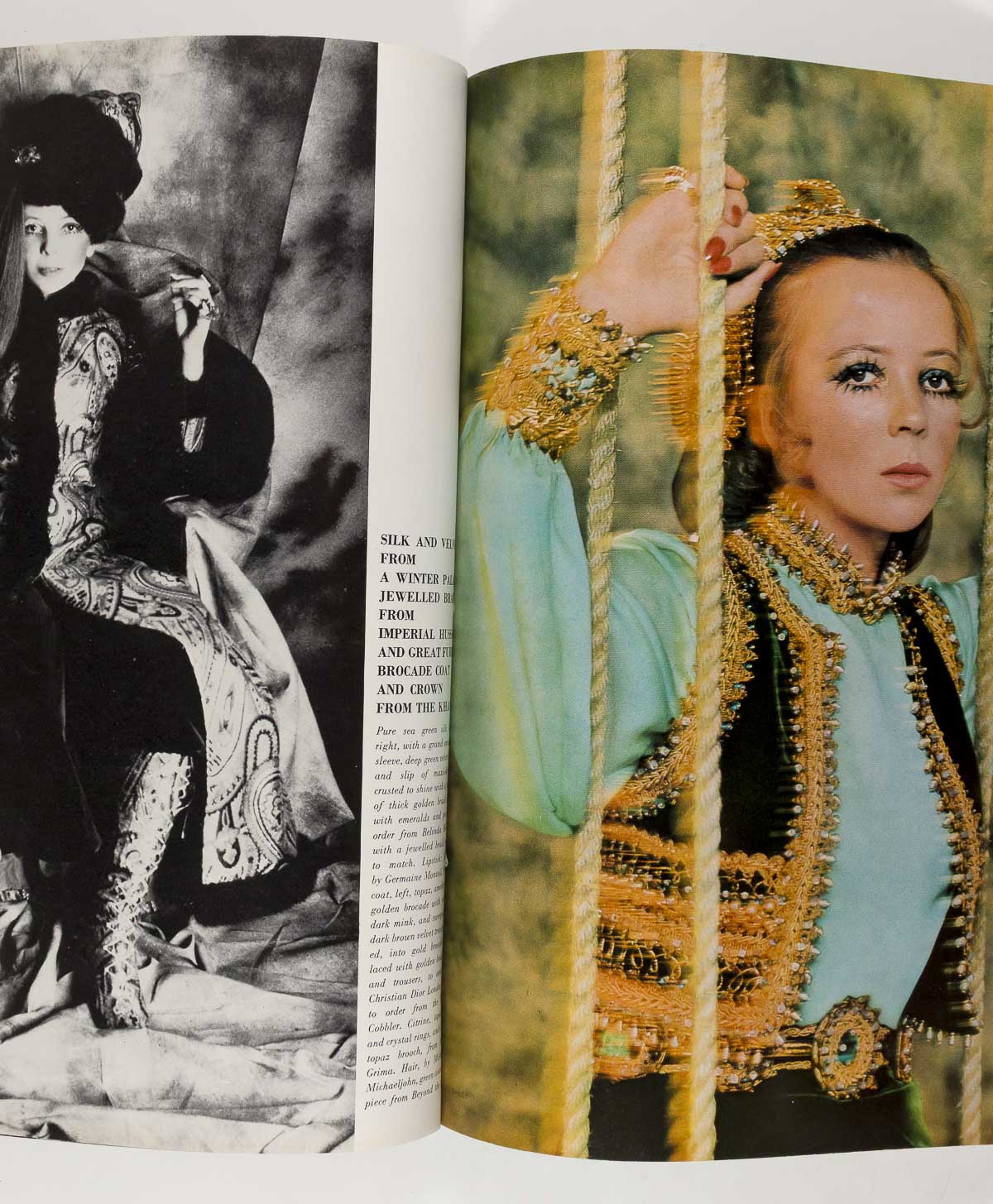 CELIA HAMMOND Ingrid Boulting HELMUT NEWTON Vogue October 1st 1968 UK