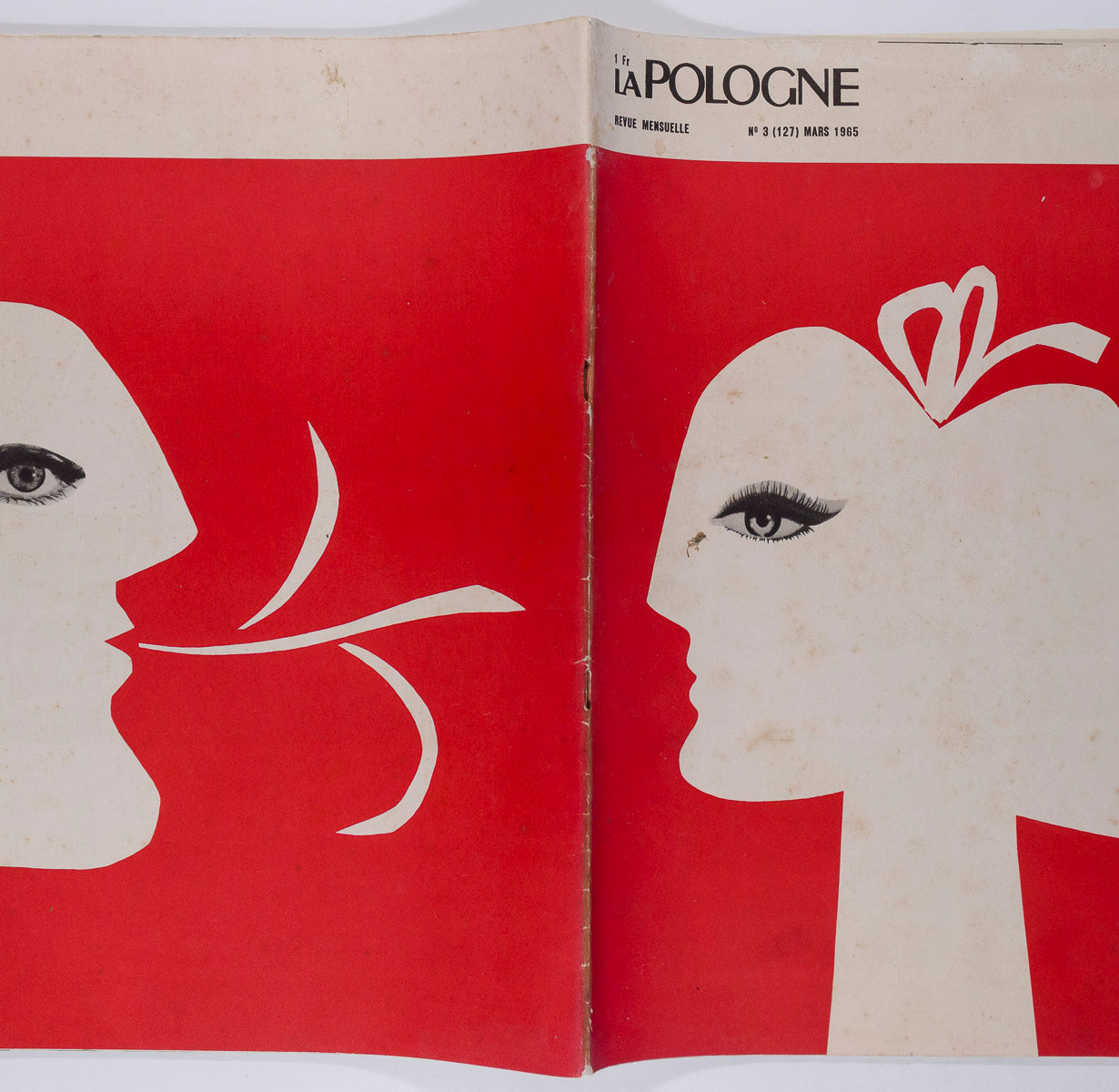 POLAND LA POLAGNE Julian Palka illustrated magazine March 1965 #127