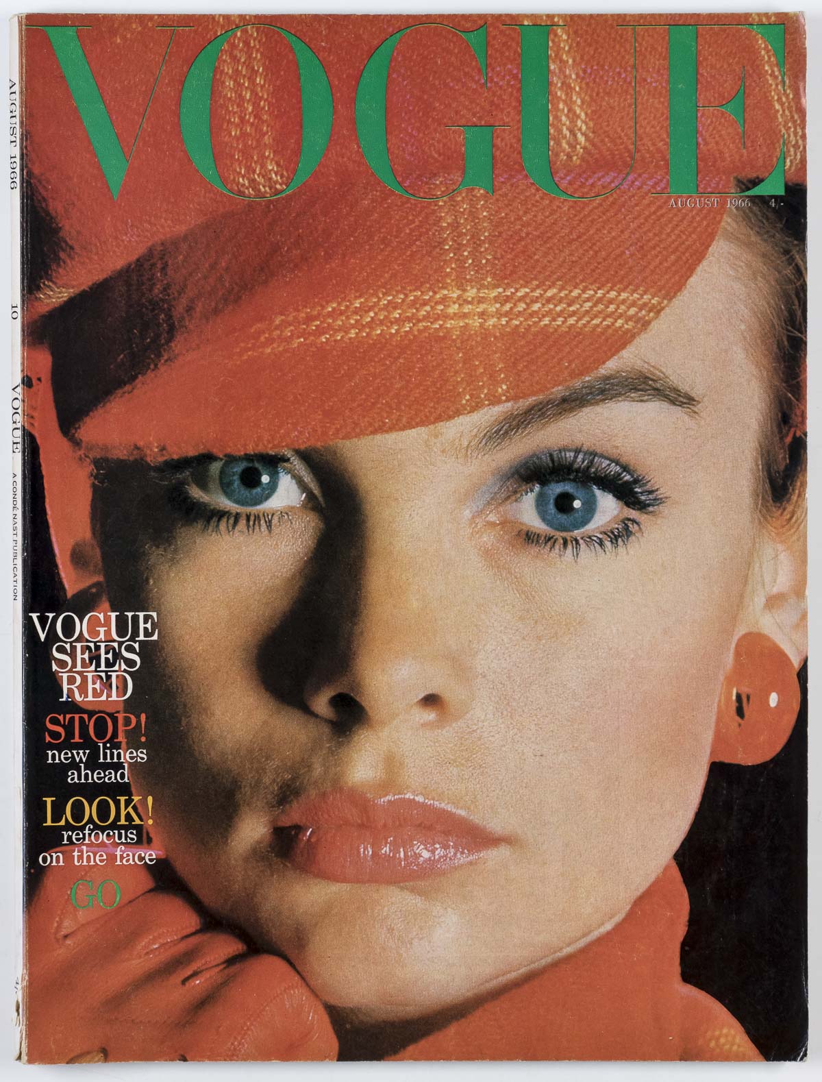 JEAN SHRIMPTON Donyale Luna PEGGY MOFFITT Jill Kennington PATTIE BOYD  Red Vogue