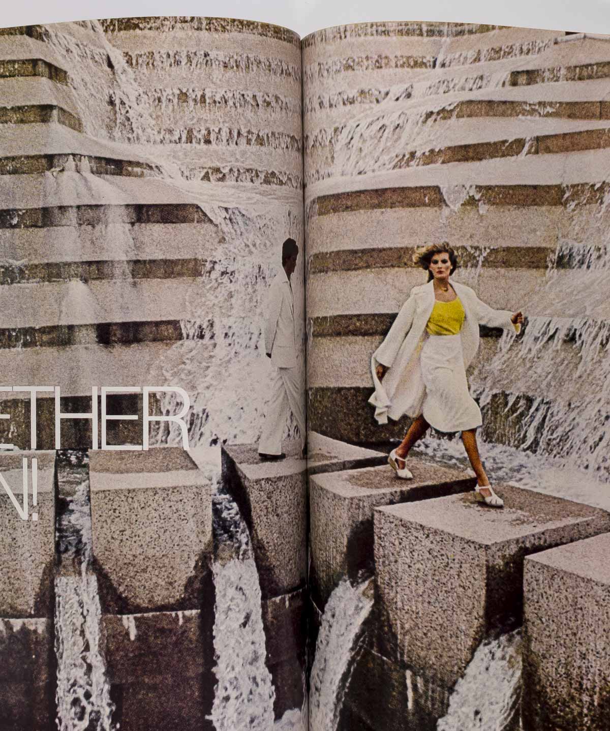 Deborah Turbeville ISABELLE ADJANI Newton HALSTON VOGUE December 1975