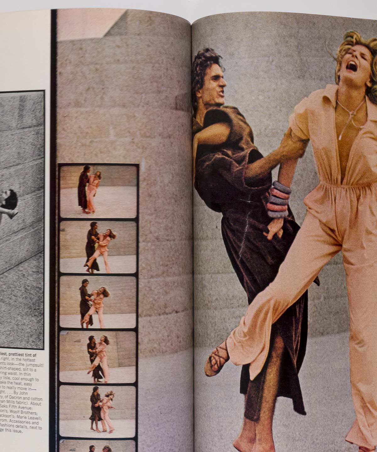 Deborah Turbeville ISABELLE ADJANI Newton HALSTON VOGUE December 1975