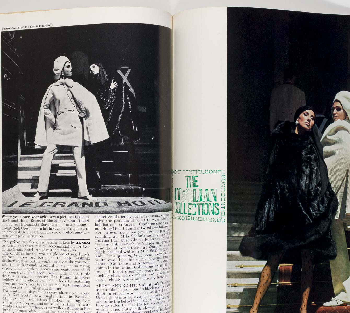 VERUSCHKA Helmut Newton DON McCULLIN Benedetta Barzini Queen magazine