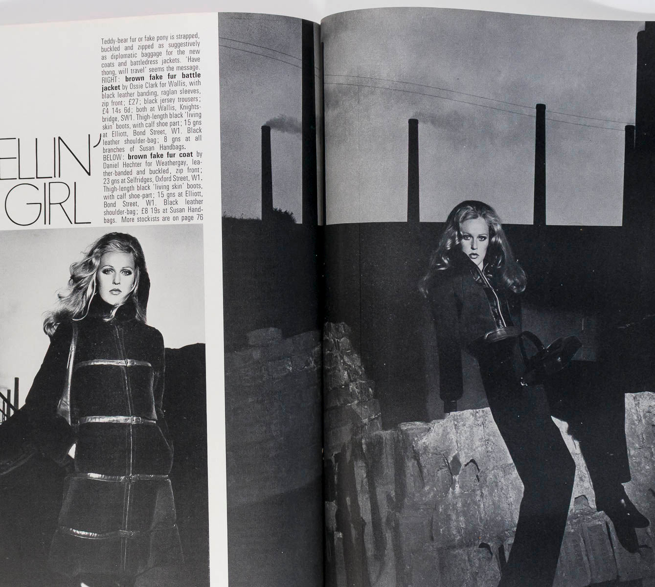 VERUSCHKA Helmut Newton DON McCULLIN Benedetta Barzini Queen magazine
