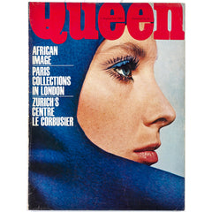 DONYALE LUNA Helmut Newton GRACE CODDINGTON ~ Queen magazine Sept 1967