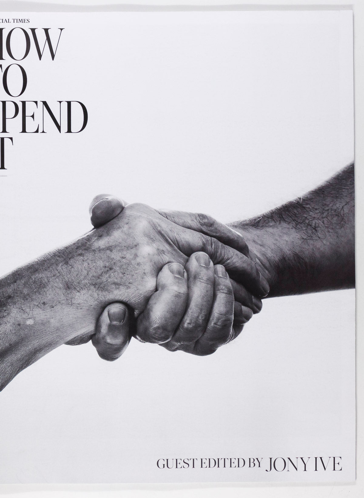 JONY IVE Marc Newson HIROKI NAKAMURA Lily Allen YO MA HTSI magazine FT