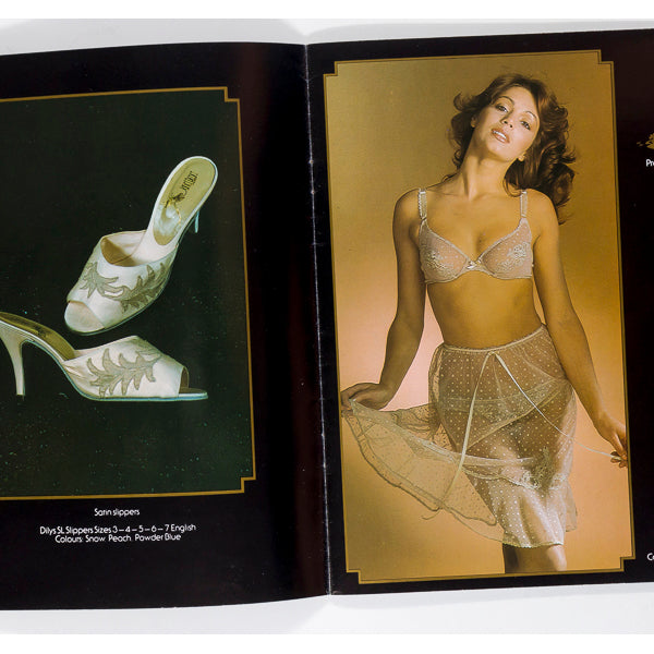 JANET REGER Lingerie LOOKBOOK catalogue 1970's Dragonfly VINTAGE book