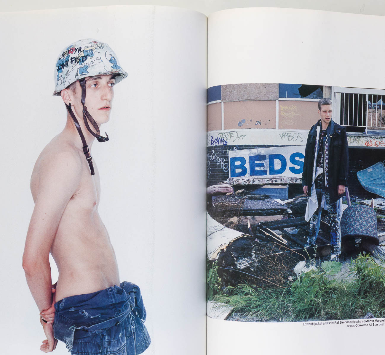 Corinne Day OMAHYRA Guinevere Van Seenus DUTCH MAGAZINE September 2001