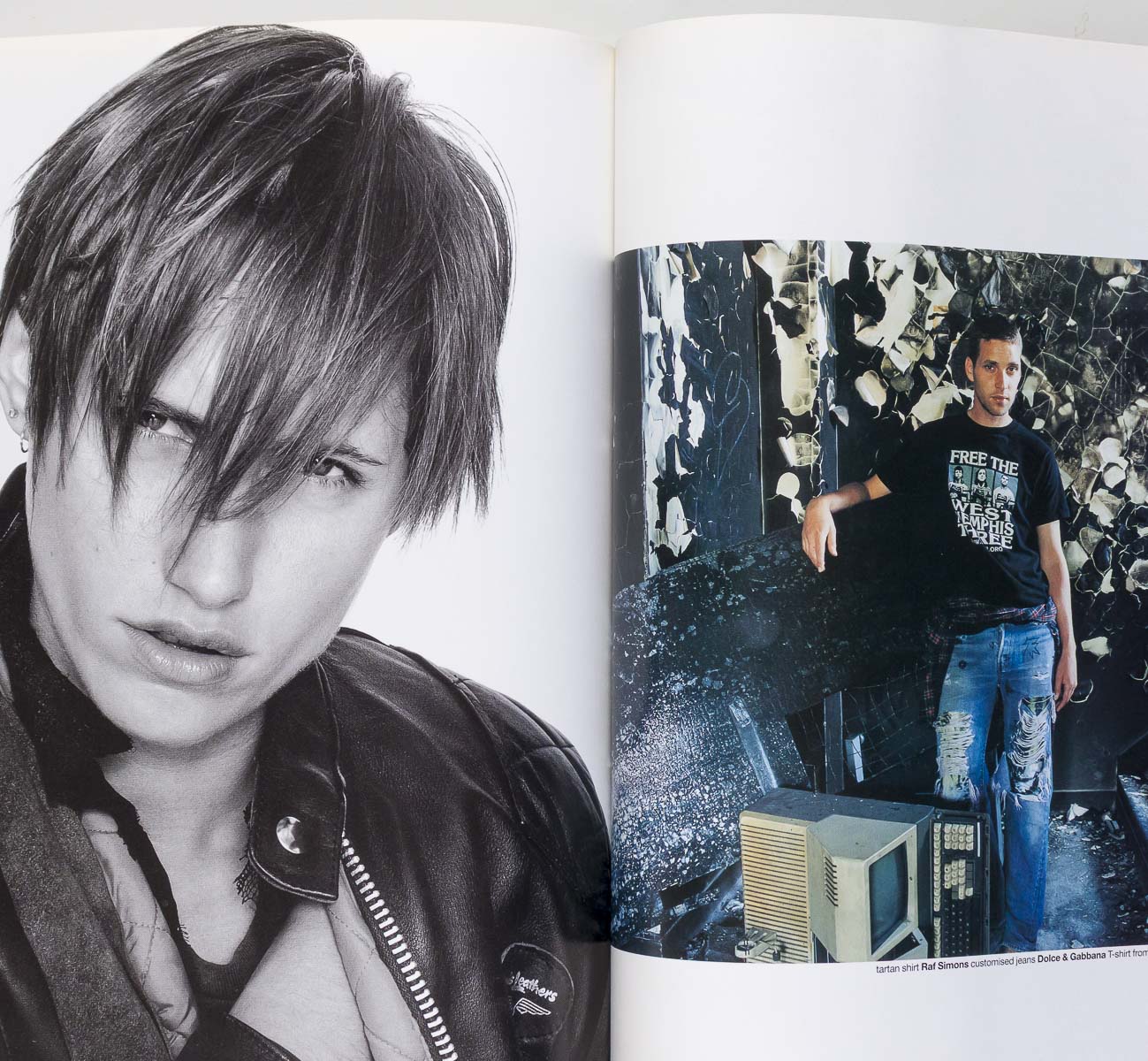 Corinne Day OMAHYRA Guinevere Van Seenus DUTCH MAGAZINE September 2001