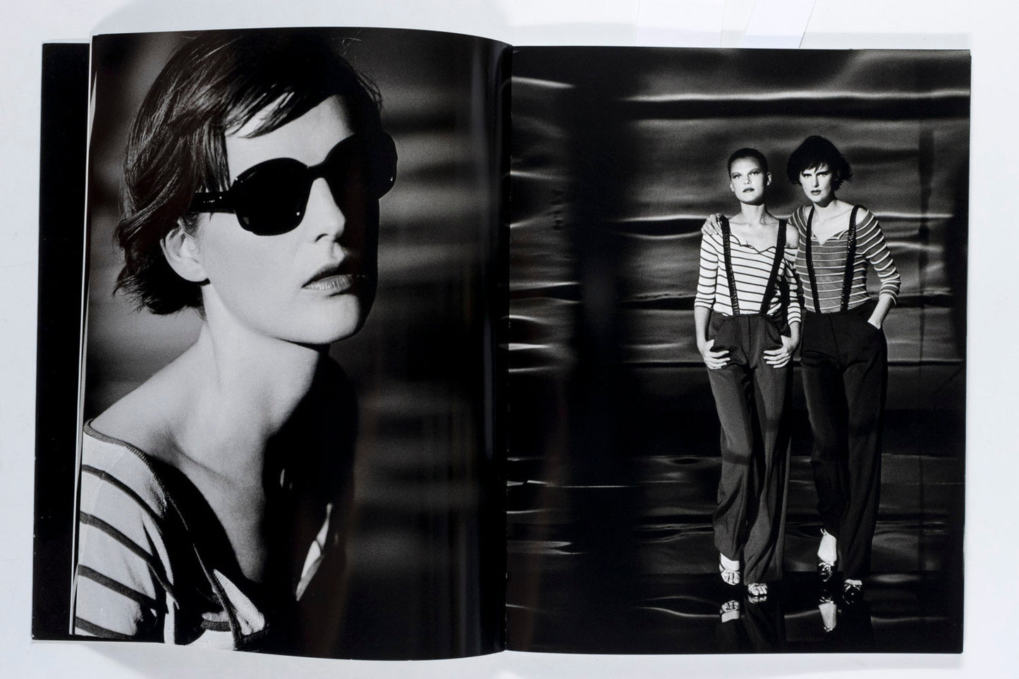 GIORGIO ARMANI Stella Tennant PETER LINDBERGH Bekah Jenkins LOOKBOOK SS 2001