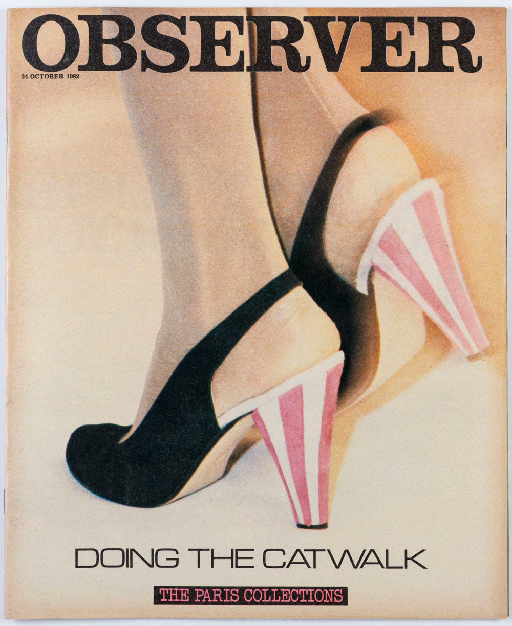 Spring 1983 Paris Collections CDG Yamamoto CHLOE Observer October 1982