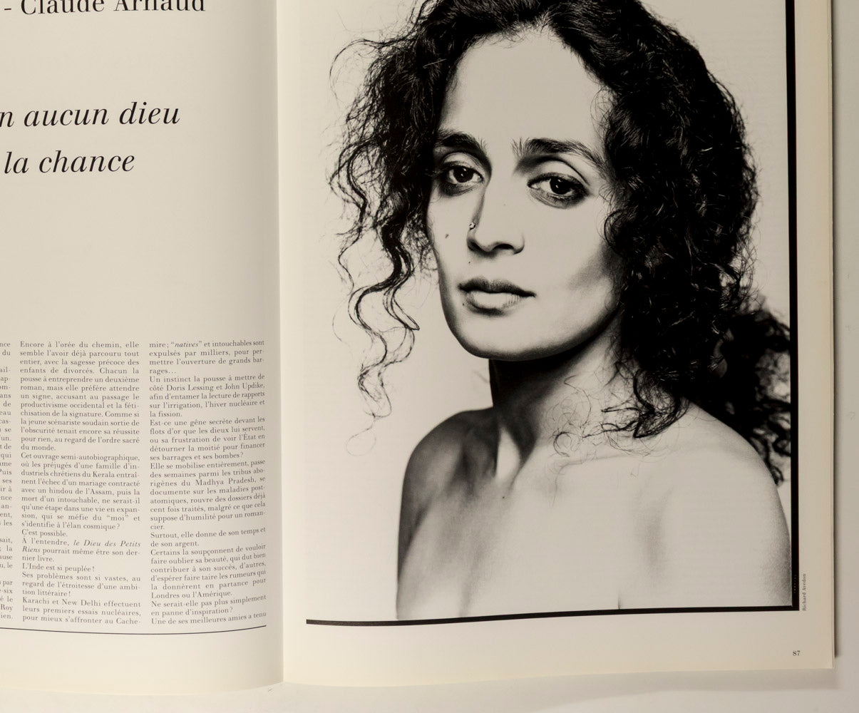 GERARD DEPARDIEU Richard Avedon JOHN GALLIANO Egoiste magazine #14 Vol