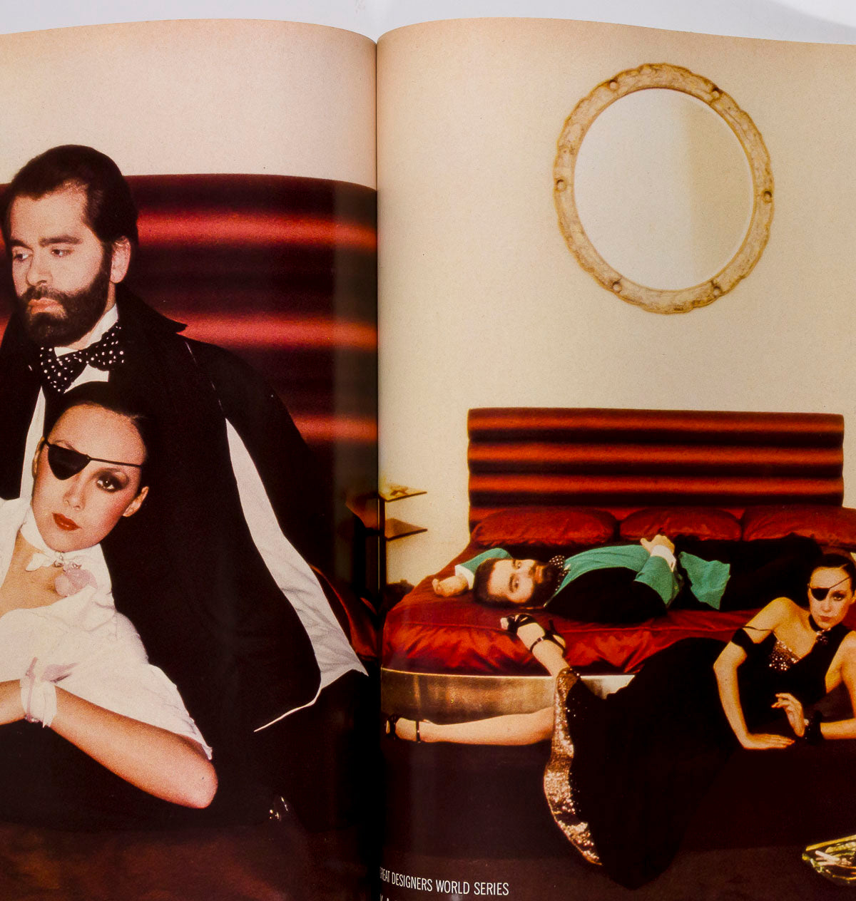 NORMAN PARKINSON Princess Caroline of Monaco KARL LAGERFELD Chloe KENZO Vogue UK