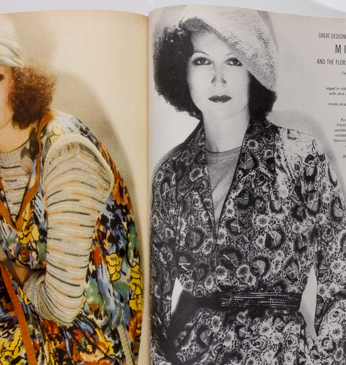 NORMAN PARKINSON Princess Caroline of Monaco KARL LAGERFELD Chloe KENZO Vogue UK