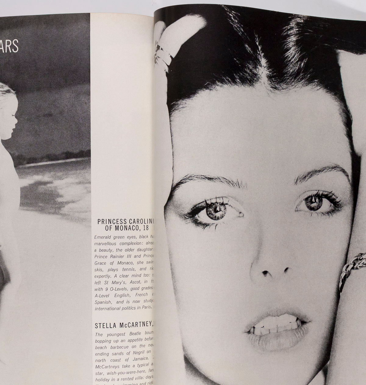NORMAN PARKINSON Princess Caroline of Monaco KARL LAGERFELD Chloe KENZO Vogue UK