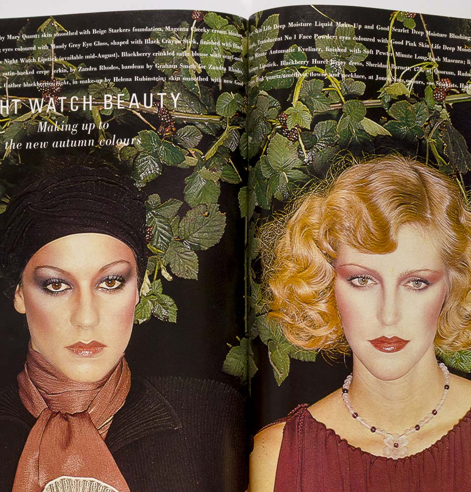 Ingrid Boulting MARIE HELVIN Paul Theroux  VOGUE August 1975