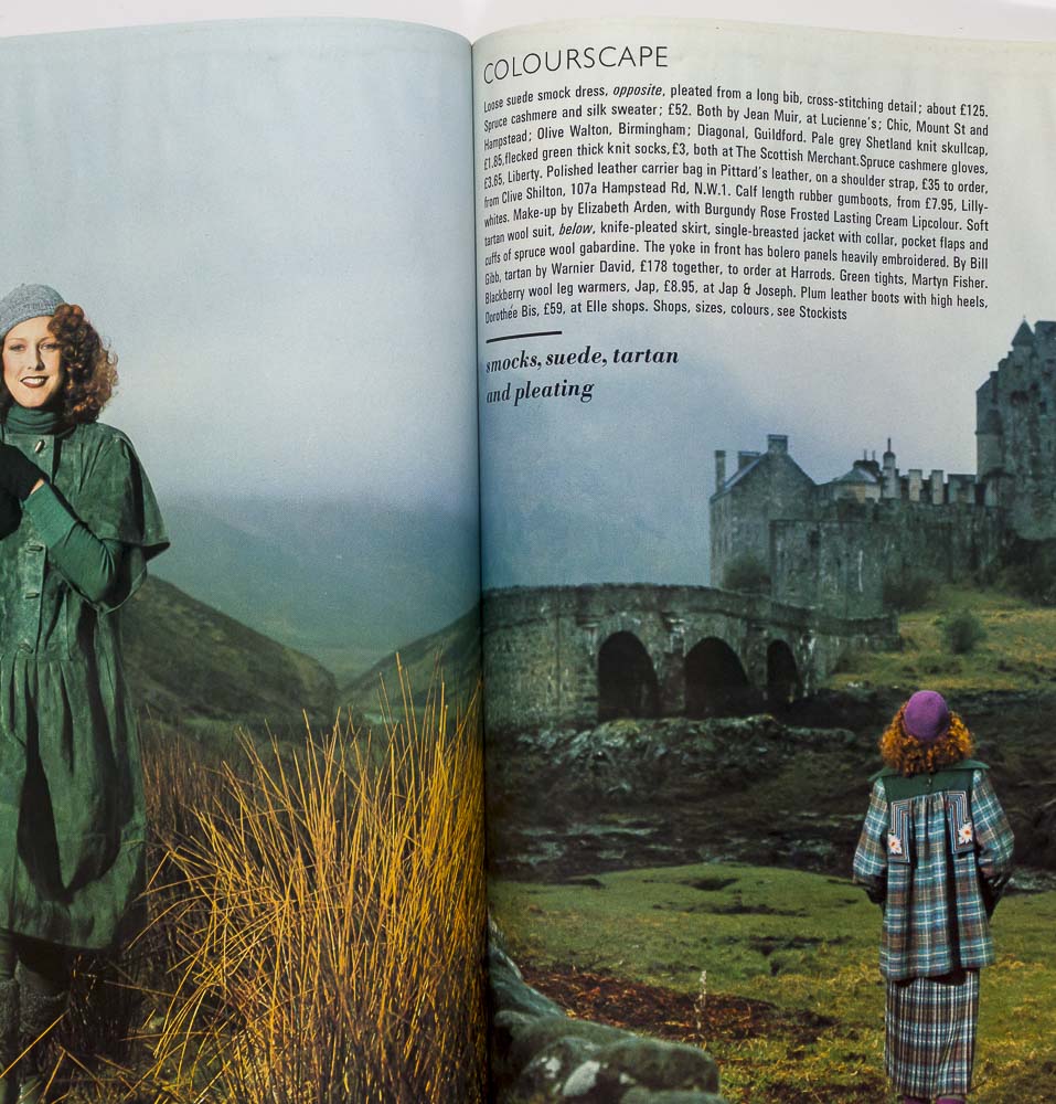 Ingrid Boulting MARIE HELVIN Paul Theroux  VOGUE August 1975
