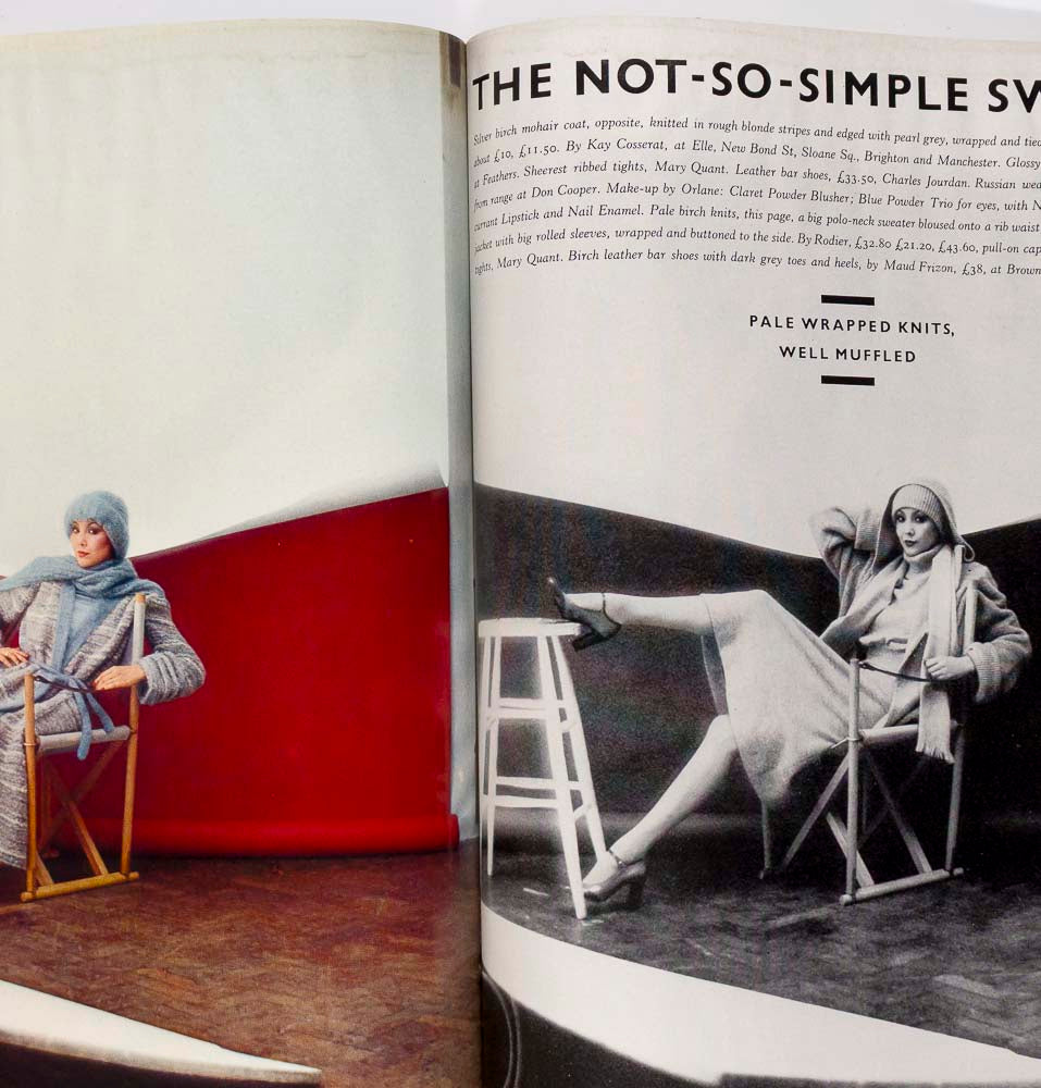 Ingrid Boulting MARIE HELVIN Paul Theroux  VOGUE August 1975