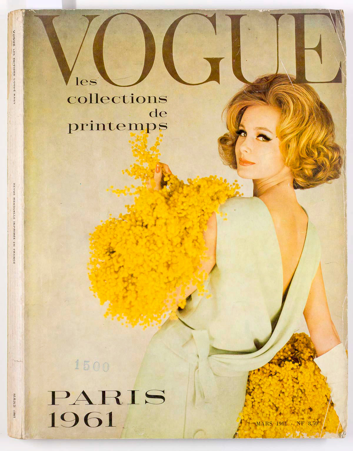 Mimosa WILLIAM KLEIN  AFRICA ALBERTO MORAVIA Paris Vogue March 1961