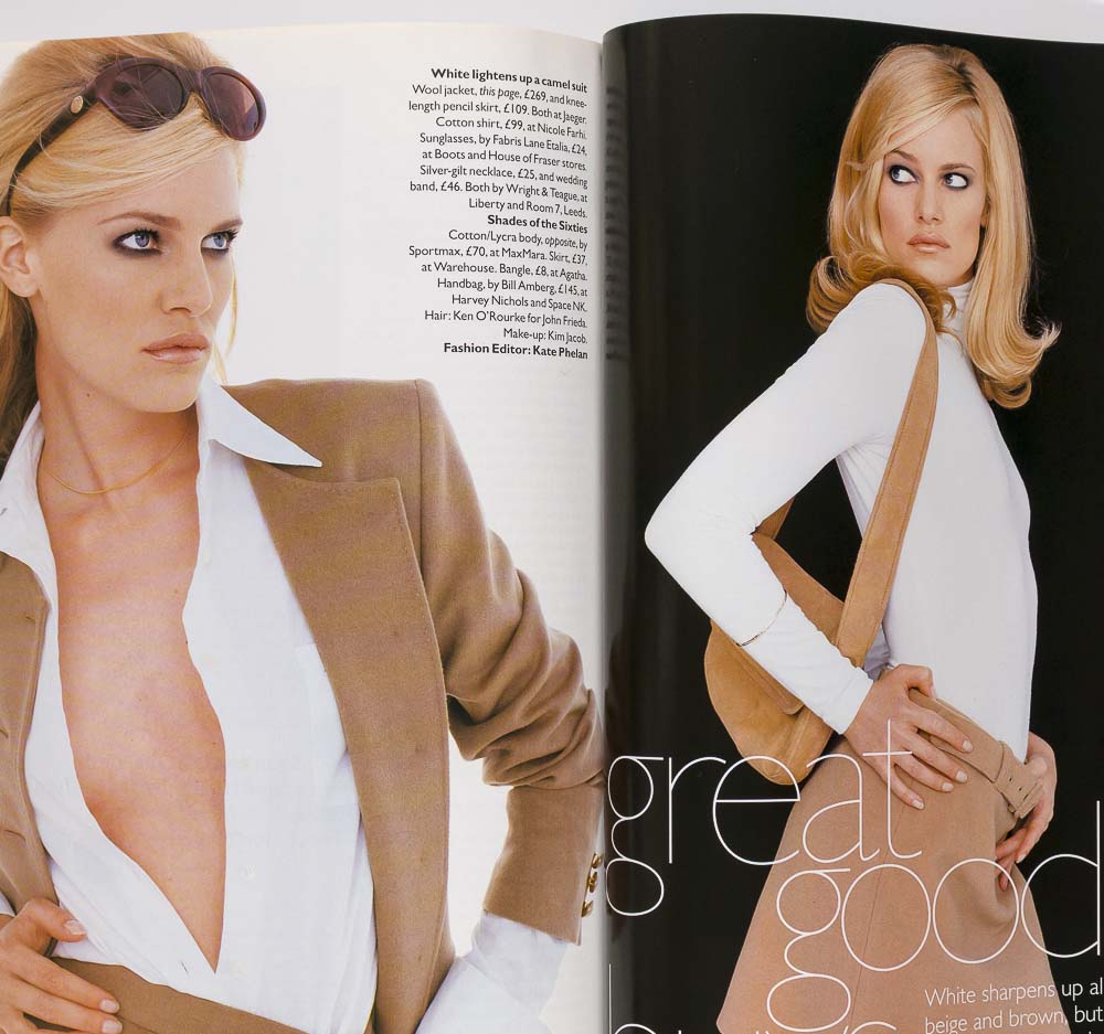 KATE MOSS Bruce Weber NICOLE KIDMAN Vogue October 1995 HELMUT NEWTON