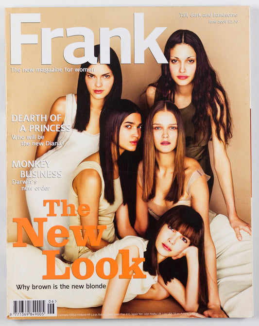 Carmen Kass EUGENIA SILVA Milla HELMUT NEWTON Frank magazine June 1998