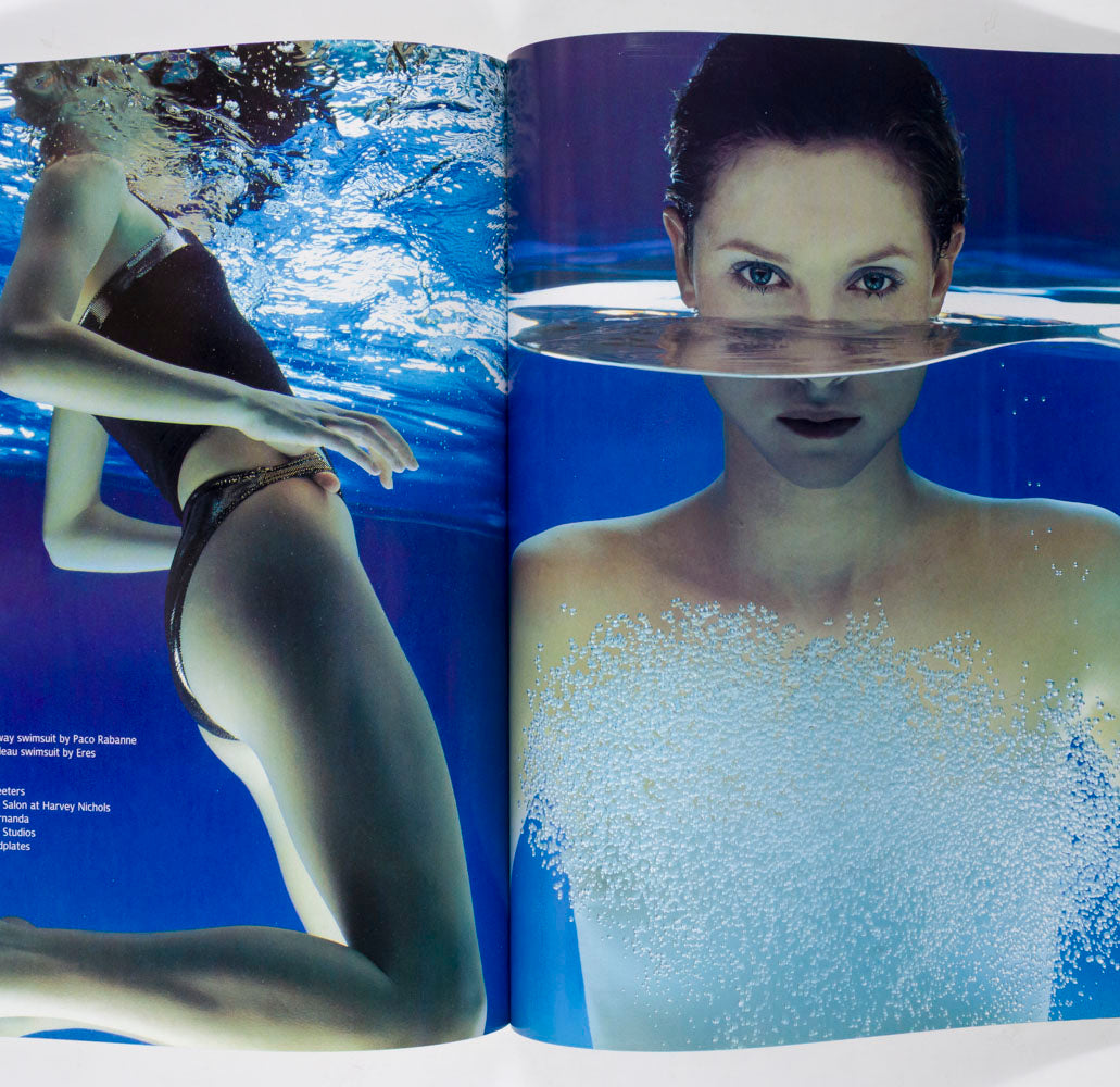 Carmen Kass EUGENIA SILVA Milla HELMUT NEWTON Frank magazine June 1998