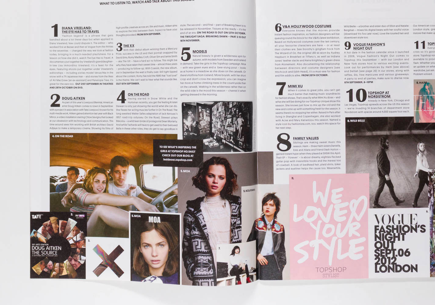 J W Anderson TOPSHOP Delilah LOOKBOOK Autumn Winter 2012 Dior CATALOG