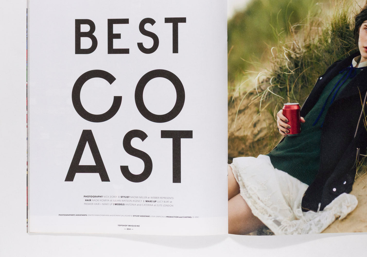 J W Anderson TOPSHOP Delilah LOOKBOOK Autumn Winter 2012 Dior CATALOG