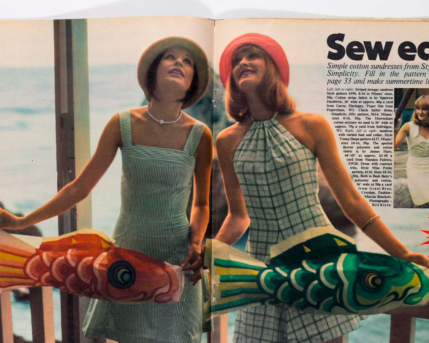 Malcolm McDowell BILL KLEIN Tangier ~ PETTICOAT magazine 9th June 1973