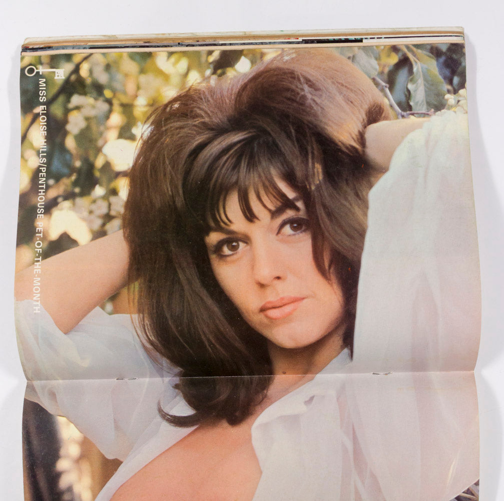 Jane Fonda ANITA PALLENBERG Barbarella PENTHOUSE Vol 3 No 4 1968