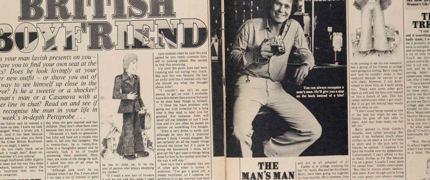 HOLIDAY HAIR Robert Wagner OLD 88 Petticoat magazine 29 June 1974