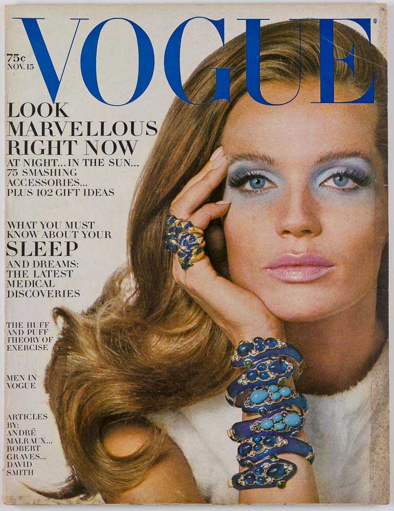 VERUSCHKA Honor Blackman LEONARD WHITING David Hemmings MASTROIANNI vtg US VOGUE