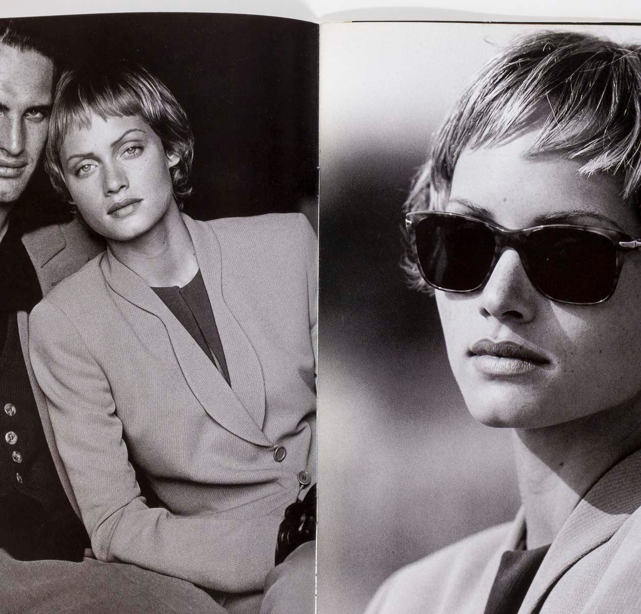 Nadia Auermann PETER LINDBERGH Dan Cowper GIORGIO ARMANI lookbook 1993