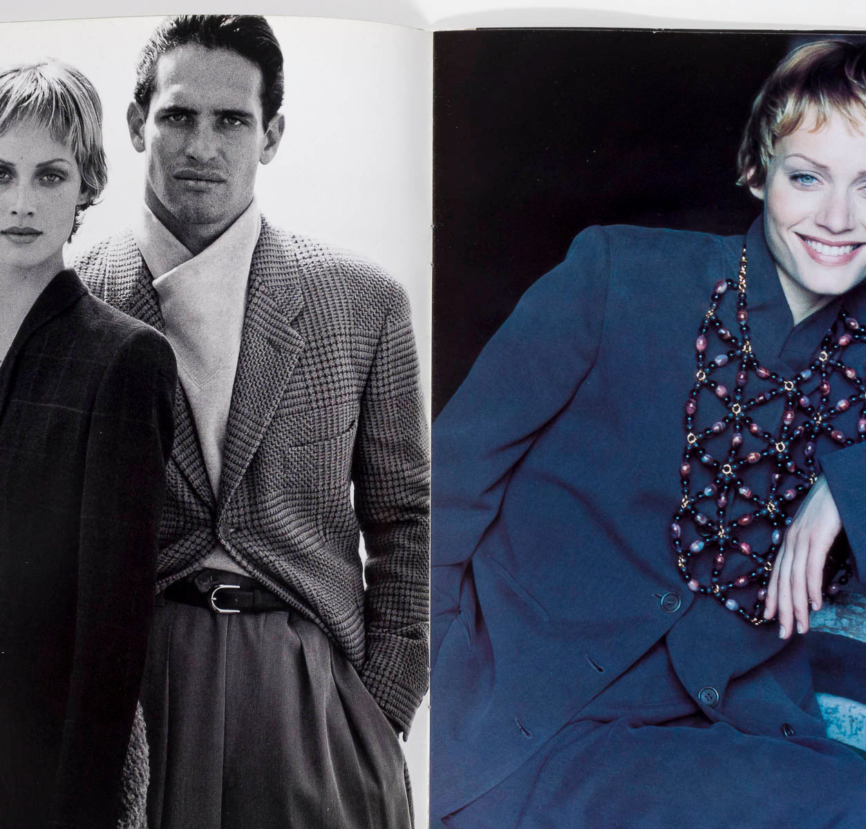 Nadia Auermann PETER LINDBERGH Dan Cowper GIORGIO ARMANI lookbook 1993