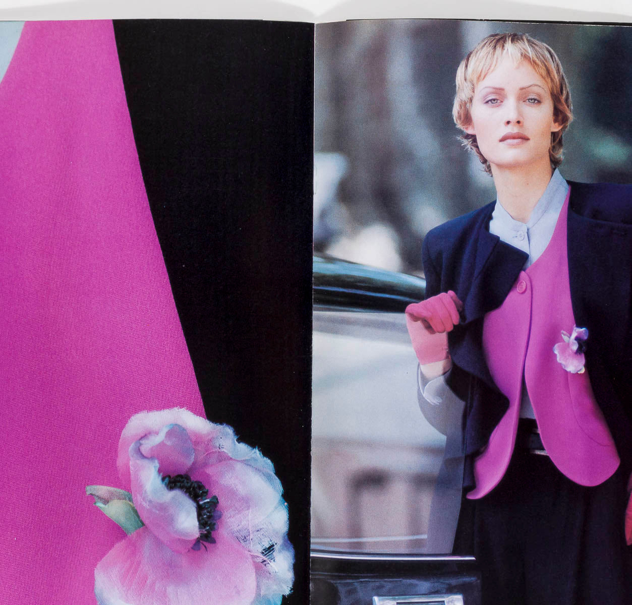 Nadia Auermann PETER LINDBERGH Dan Cowper GIORGIO ARMANI lookbook 1993