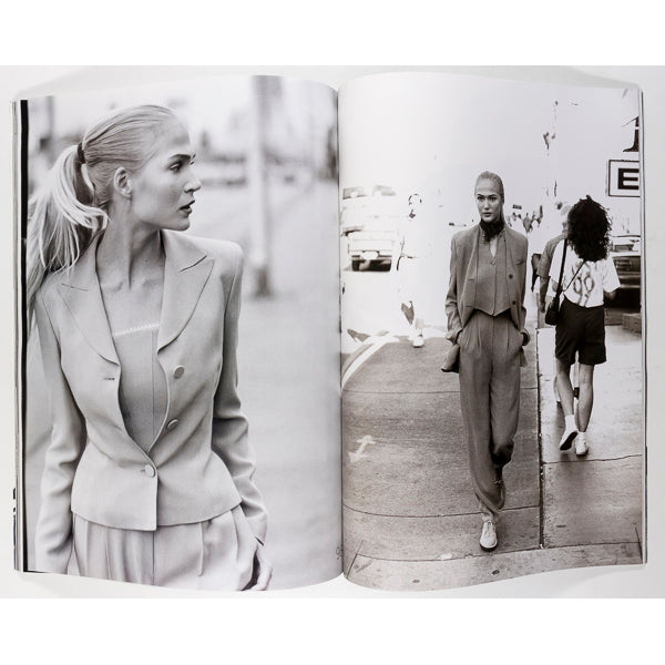 EMPORIO ARMANI MAGAZINE Lookbook CITYSCAPE Peter Lindbergh 1995