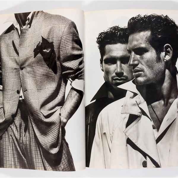 Albert Delegue MOSCHINO vtg MONDO UOMO Italian menswear magazine 1993