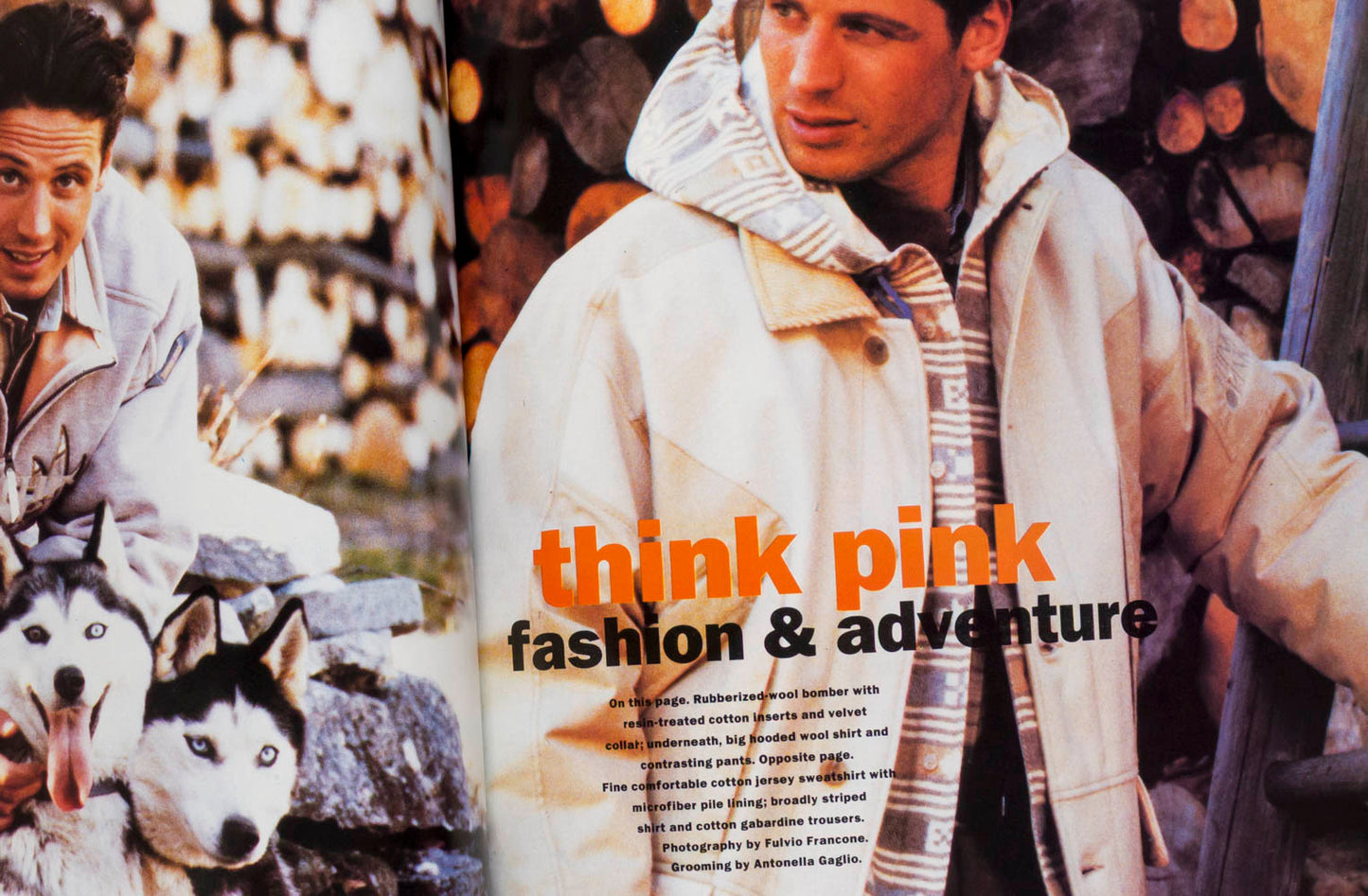 Albert Delegue MOSCHINO Tyen MONDO UOMO May June 1993 73