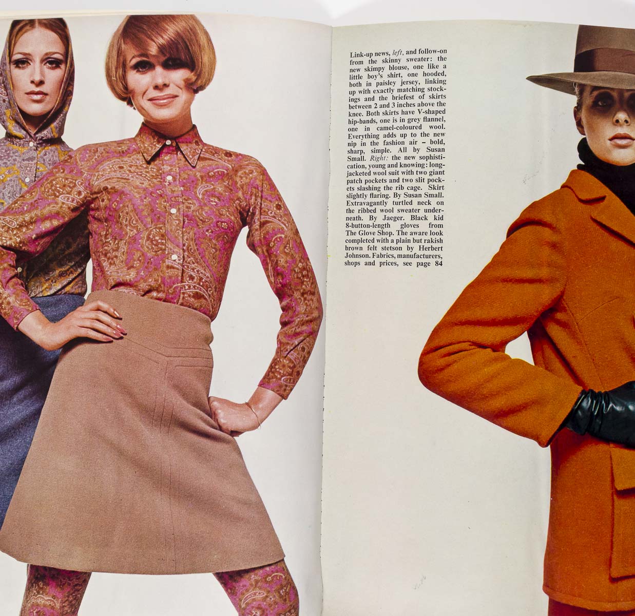 PIERRE CARDIN Jill Kennington YSL MONDRIAN QUEEN magazine 1965 September