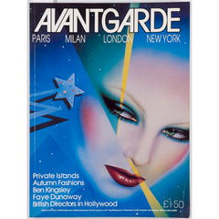 Faye Dunaway HYPER HYPER Tony Scott CHANEL Avantgarde magazine AW 1983
