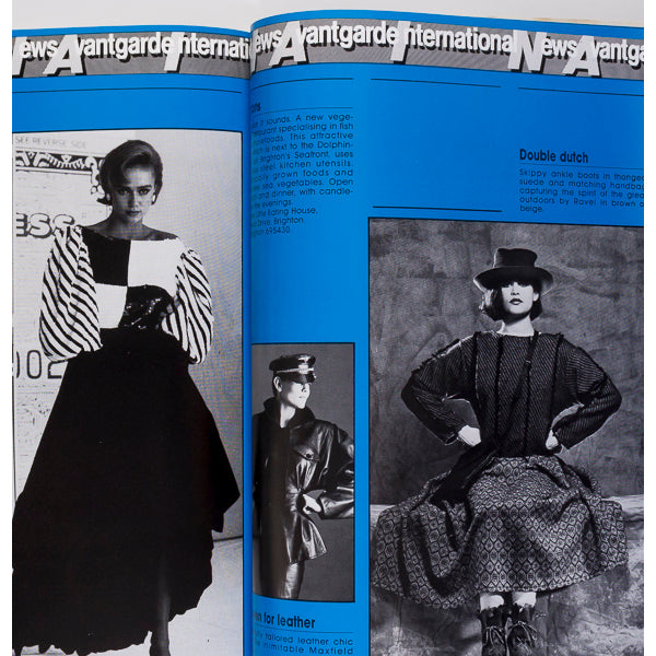 Faye Dunaway HYPER HYPER Tony Scott CHANEL Avantgarde magazine AW 1983