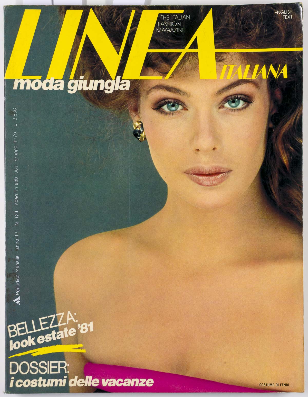KELLY LEBROCK Guy Bourdin STEVE HIETT Swimwear Linea Italiana May 1981