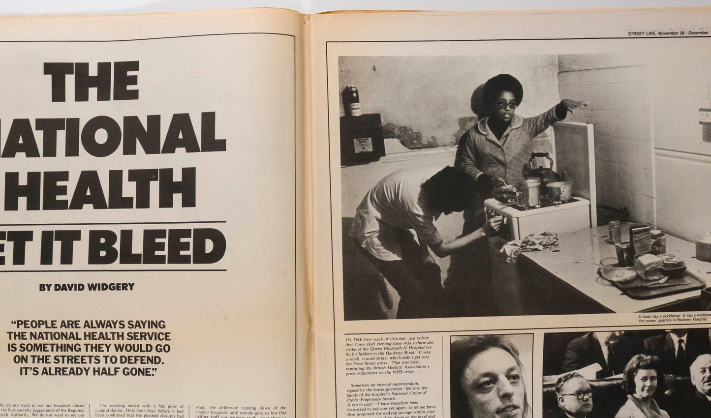 BRYAN FERRY Martin Sharp OZ Lofgren STREETLIFE magazine November 1975