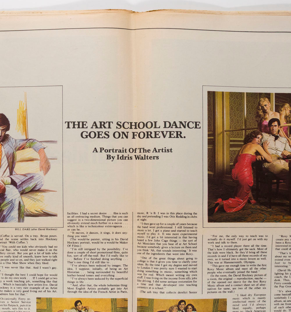 BRYAN FERRY Martin Sharp OZ Lofgren STREETLIFE magazine November 1975