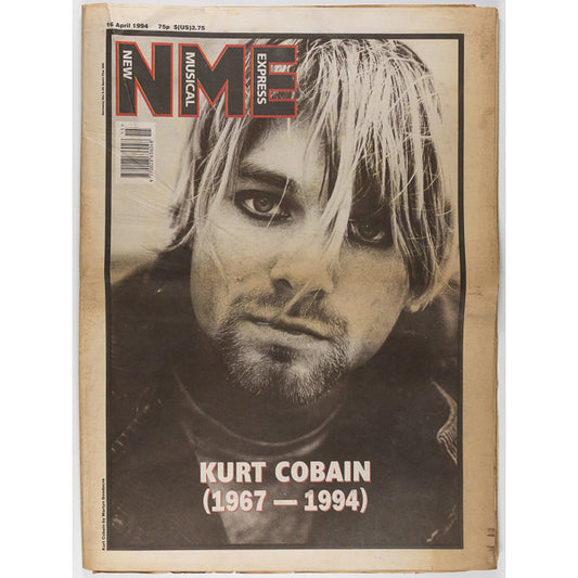 KURT COBAIN Nirvana NME newspaper UK magazine TRIBUTE ISSUE 1967 1994