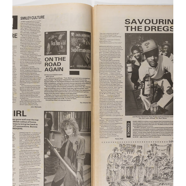 MORRISSEY The Smiths LAURIE ANDERSON NME magazine June 1986