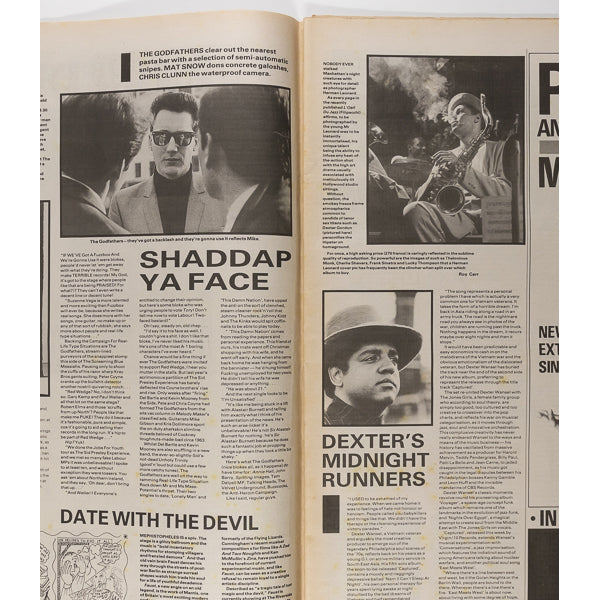 MORRISSEY The Smiths LAURIE ANDERSON NME magazine June 1986