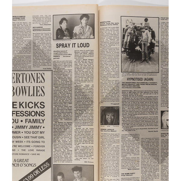 MORRISSEY The Smiths LAURIE ANDERSON NME magazine June 1986