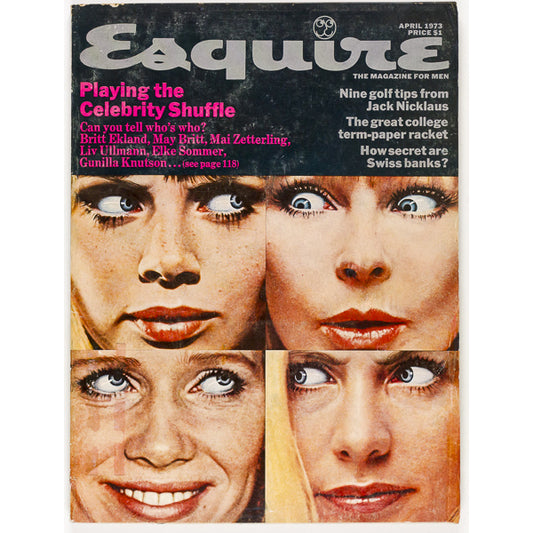 Britt Ekland ANTONIO LOPEZ Donna Jordan OCCULT Duane Michals ~ Esquire