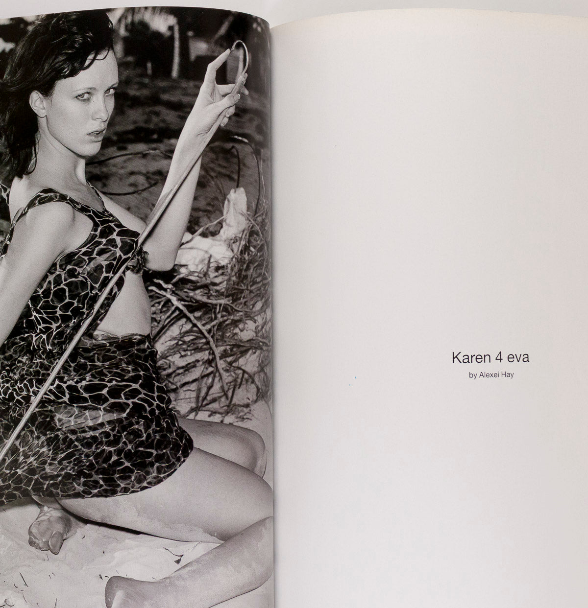 Karen Elson 4 eva Sandor Lubbe Dutch Magazine No 37 January 2002